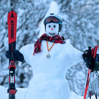 Schneemänner im Dezember 2020